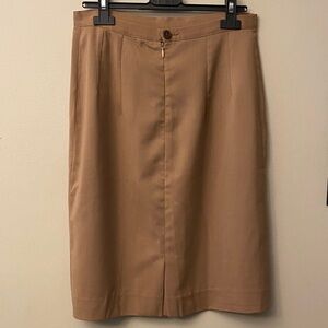 Barney’s New York Classic Tan Women's Skirt